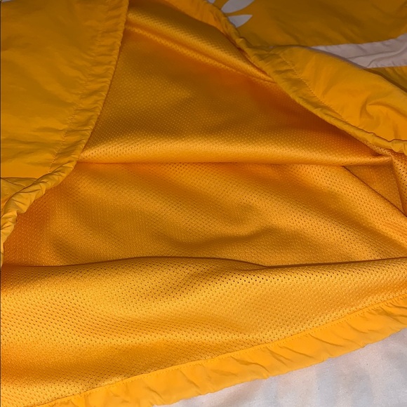 PINK Victoria's Secret Yellow Ski Jacket with White and Black Accents - Picture 3 of 7